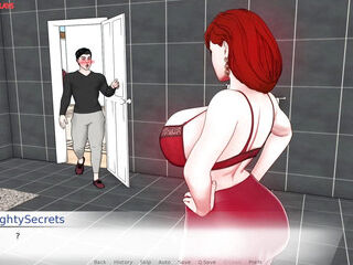 Devine Heel #02 - inviting cougar with immense cupcakes Makes Her Tenant so insane - three dimensional Porn Game
