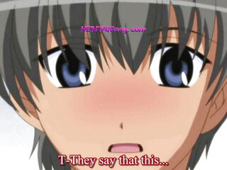 Naked cougar Teacher Sits on Her Student's Lap as They Browse Job Ads Together! UNCENSORED anime porn (ENG Subtitles)