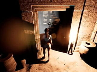 Lara solves a puzzle and gets jism in her honeypot for it three dimensional anime porn Game