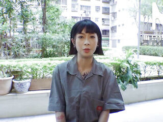 ModelMedia Asia - fabulous girl at the workplace uses her vagina to get the job done