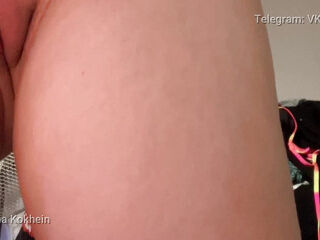 Real wife drains until she orgasms. Real amateur homemade tape