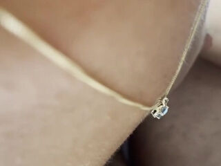Blonde teenager gets facialized after throating her brutha POV