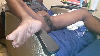 Nice Hairy twat Just Waiting to Get Fucked