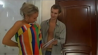 Hot mom n149russian blonde excited mature milf and young man