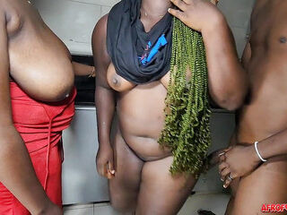 Two succulent black Babes plumbed in the Kitchen