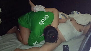 Hot japanese round damsel knocked up Pinay hook-up in motel part 5