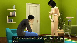 Asian Step-Mom demonstrates Step-Son Her bod And Helps Him Have orgy After Long Time Of Coronavirus Pandemic - Japanese step-mom And stepSon