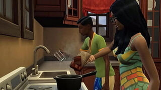 Indian step sonny ravages Desi Mom After He jerked seeing porno vids In The Same Room