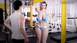 Busty MILF Step mummy With A large arse Twerks For Step stepson In Public Gym &vert; Apocalust &lbrack;v0&period;09&rsqb; &vert; T