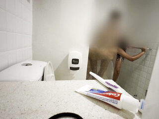 Catching My sister fondling Herself in the Shower and Let Me Fuck