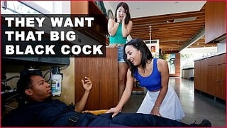 BANGBROS - brazilian bitches Crave The Plumber's gigantic dark-hued Cock