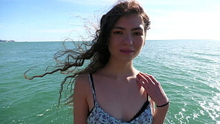 Monster jizz-shotgun Destroy Small furry arse 18yo Luna with figure Weight of Only 35 kilograms and jizm on Mouth VG110