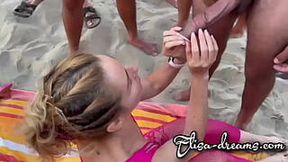 Sex with random boys at beach