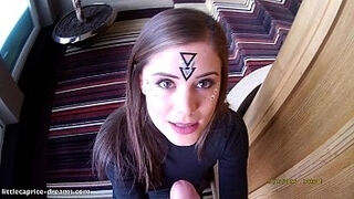 Backstage lovemaking at the Erotic Expo Innsbruck Little Caprice