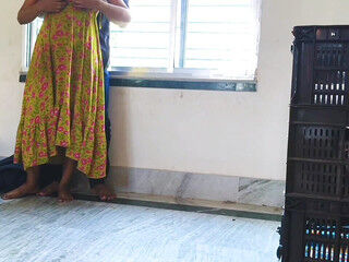 Desi female with tuition schoolteacher erases her passion for