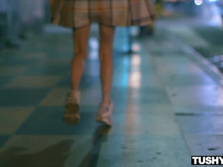 Rebel Lynn enjoyed how his large dinky perceived in her pussy, while a ass butt-plug was also in