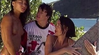 Anal Tropical 3some with Gina and Zana Sun