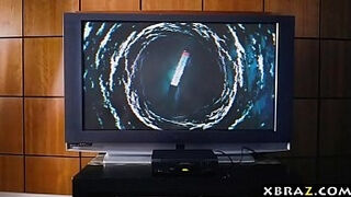 The Ring gonzo parody with bootylicious MILF superslut Romi Rain