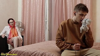 Big hard-on wrecked puny step-mother anus