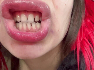 I make phlegm faces ASMR latina face fetish mouth fetish