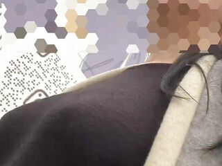 Sexy nipples in a semitransparent blouse