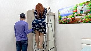 The son-in-law came to the step-mother aid and she agreed to do what he wanted