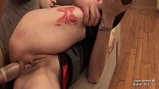 Amateur french sandy-haired housewife buggered with butt to mouth