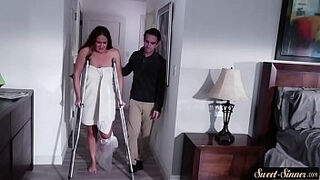 Busty milf screwed by her kinky stepson