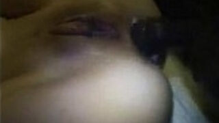 Cuck spouse munches fountains out of arse and pussy