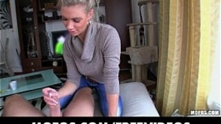 Gorgeous Czech blonde is picked up on the bus for public sex