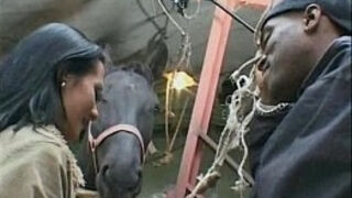 Wild rock-hard gang-bang Romanian woman 4 ample pricks at once inside