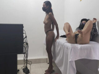 A religious nurse preaches to a patient and then changes her speech by commencing to do sensuous things.