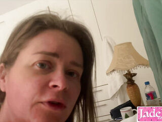 Amateur MILF muddy conversing While bf drills From Behind