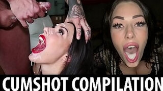 Good hoes Don't Dodge The jizm - SHAIDEN ROGUE facial cumshot & popshot COMPILATION