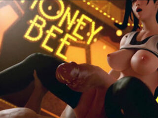 Nyl Tifa Lockhart's powerful assfucking Adventure: Hardcore, mouth-watering monstrous culo boinking with Gaping