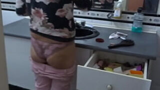 You can't fuck me but jizz in my furry coochie and then I'll inhale you&comma; stepmom moans