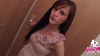 Sexy nymph cheats on bf and ravages for creampie