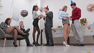 Workplace vulva Party - Tina Fire&comma; Irina Cage &sol; Brazzers &sol; fountain total from www&period;brazzers&period;promo&
