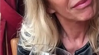 French MILF Marina Beaulieu having sex with BBC in front of her husband