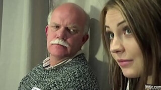 Old Young porno nubile gang-bang by grandfathers snatch plowing fingering gagging