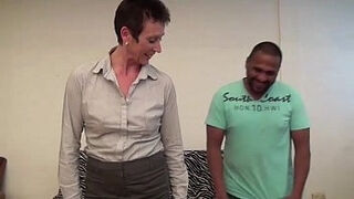 Wo big dark-hued hard-ons for thirsty mature