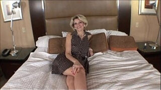 Hot Blonde inexperienced milf nails dark-hued fellow in BBC bi-racial Video