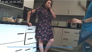 SPY CAMERA&colon; Caught the wife cuckold with the youthfull poolguy