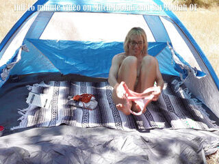Nudists ravage In a Tent at naturist Resort
