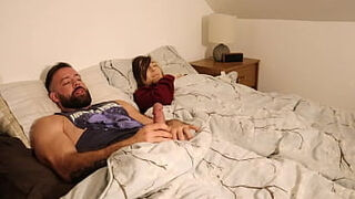 Sex in a motel guest room inbetween son-in-law and Stepmother