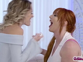 Remote opportunity Of Chaos with BFFs Lauren Phillips and Kenna James until they conclude what they embarked by having girly-girl sex