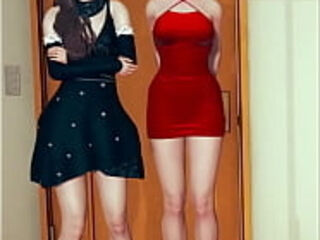 Interracial 3 way Demo