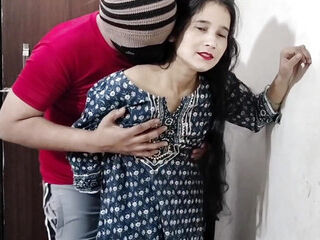 Cute school chick ko paise dekar jabar dasti pela