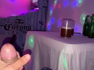 The evening gulping sesh with a nice dark-haired turns rather hot