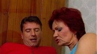 German Granny Loves Anal